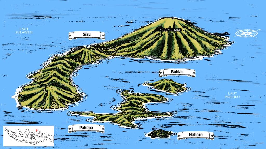 Siau Islands, the heartland of spices